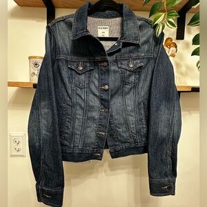 Old Navy Women's Jean Jacket - Deep Indigo